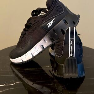 Boys Reebok Black Athletic Sneakers
